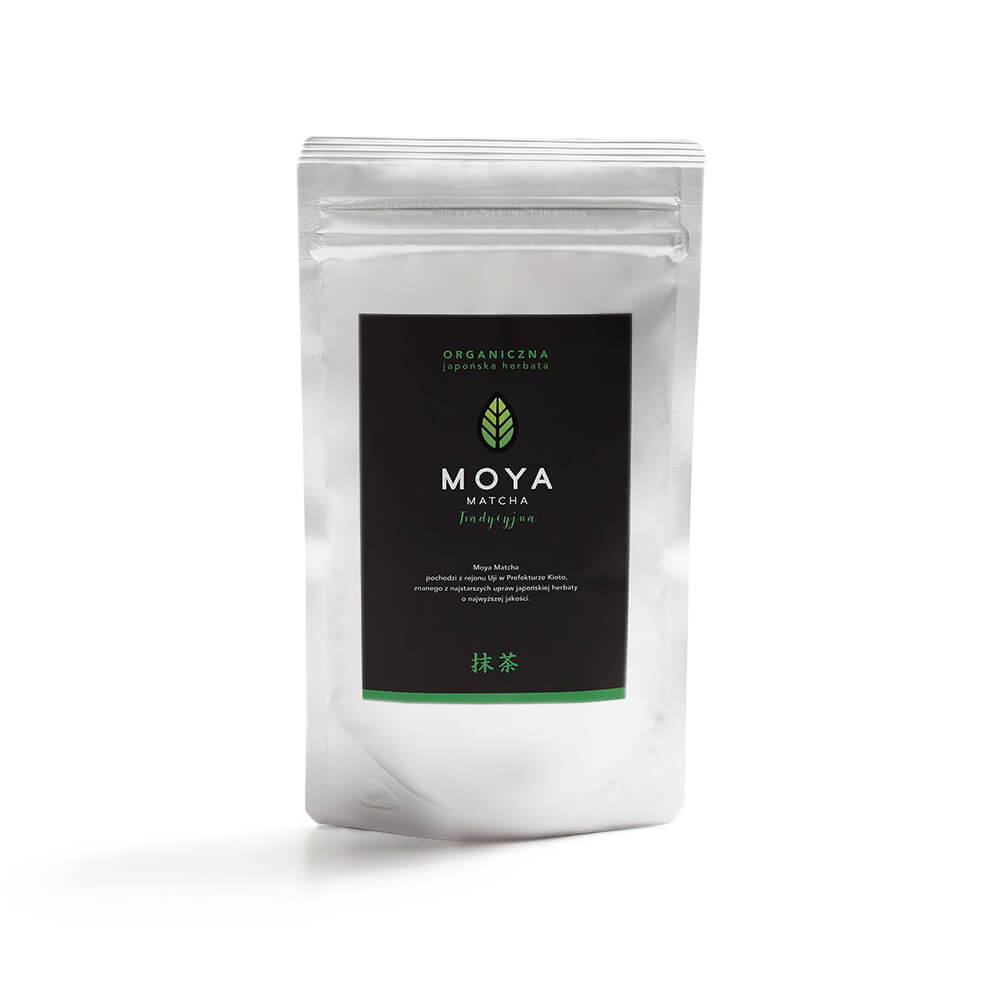 Moya Matcha Organiczna Japońska Zielona Herbata Matcha Tradycyjna 50g - MOYA MATCHA MOYHERBTRA