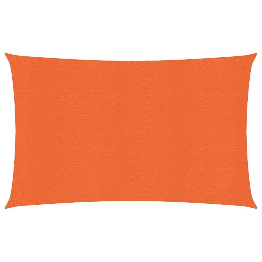 vidaXL Żagiel przeciwsłoneczny, 160 g/m, pomarańczowy, 2x4,5 m, HDPE 311670