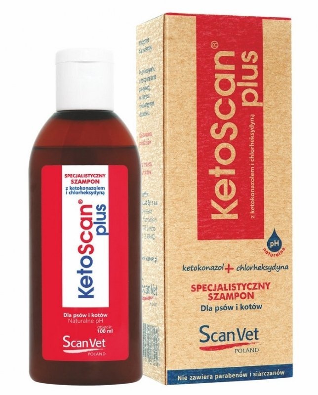 Scanvet KetoScan Plus 100 ml szampon