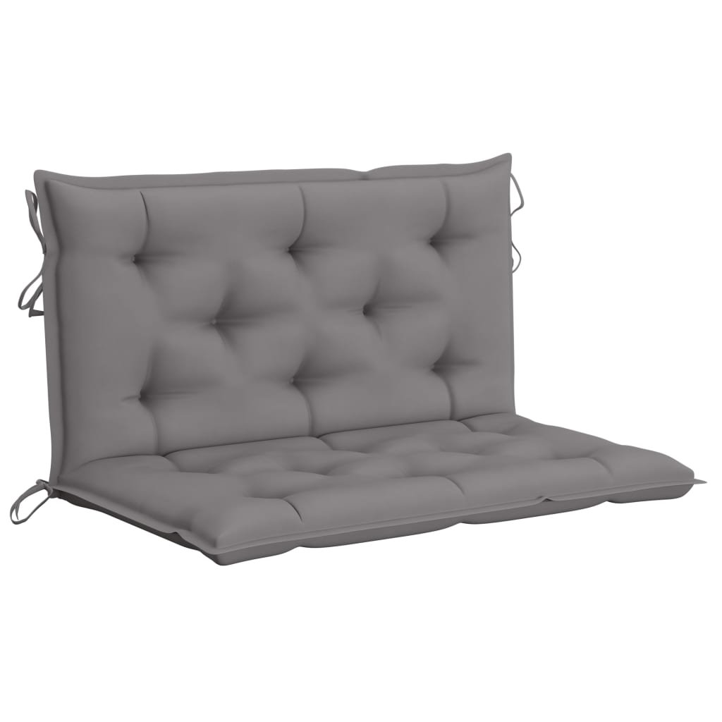 vidaXL Poduszka na huśtawkę szara 100 cm tkanina 314993