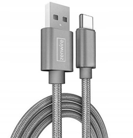 Kabel Zenwire, USB TYP-C 3.1, Szybkie ładowanie, QC 3.0 2A ZW