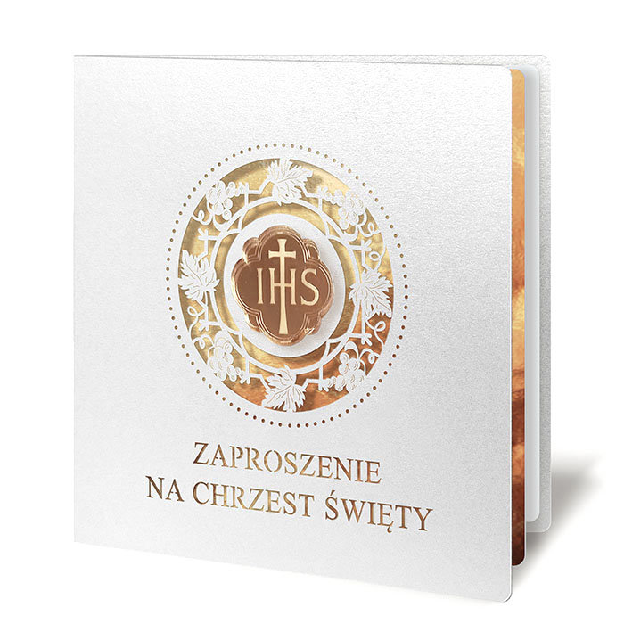Zaproszenie na chrzest Gotowe do wypisania NOWOŚĆ, 62870