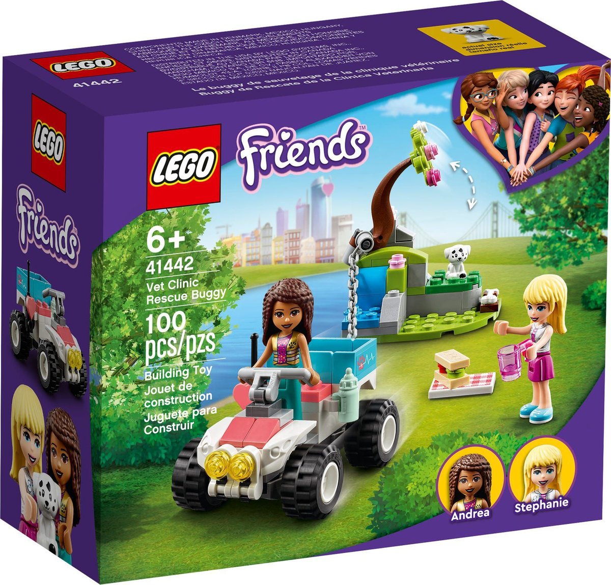 LEGO Friends 41442 Weterynaryjny łazik ratunkowy 41442