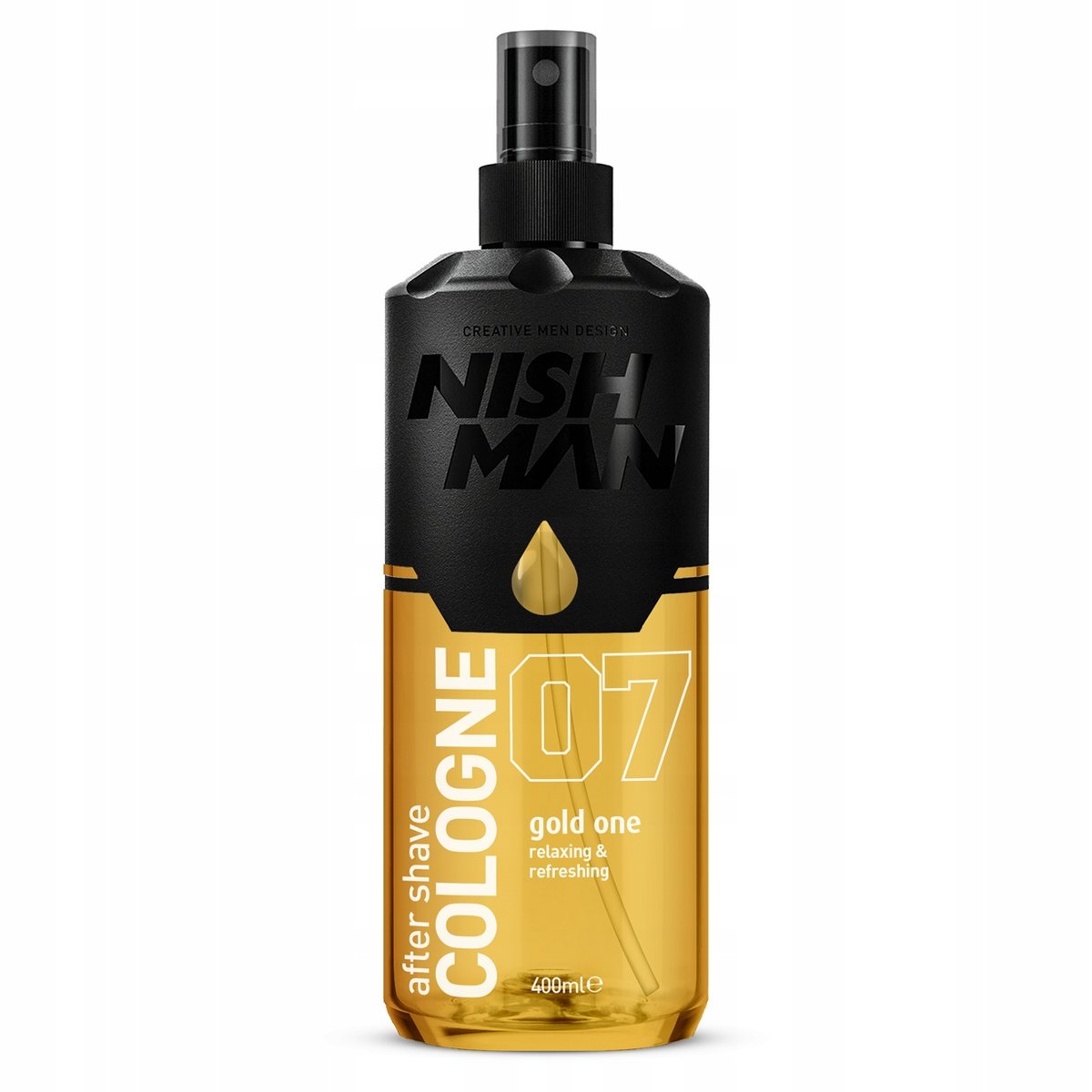 Nishman GOLD ONE 07 Cologne woda kolońska 400ml N-COLOGNE-GOLD-ONE-07