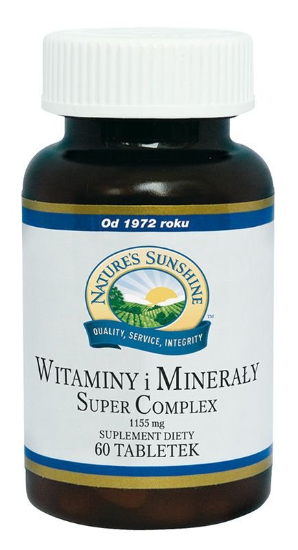 Nature's Sunshine Witaminy i Minerały 60 tabletek- Nature's Sunshine