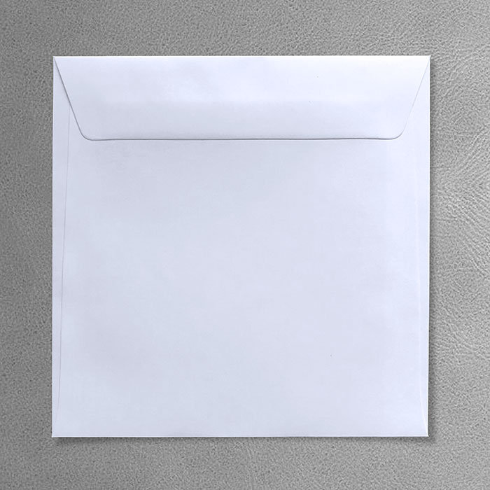KOPERTA biała ozdobna (170x170mm)