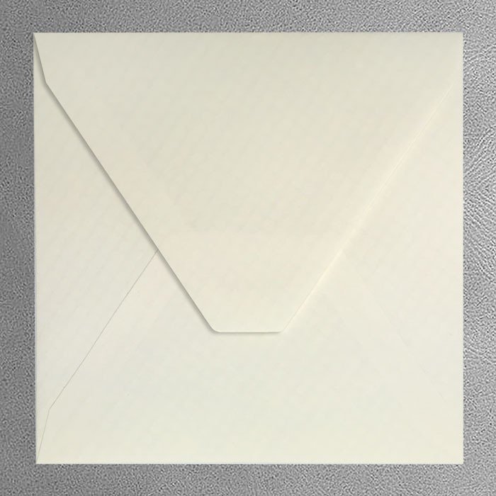 KOPERTA B1667 ecru ozdobna (160x160mm) 61830