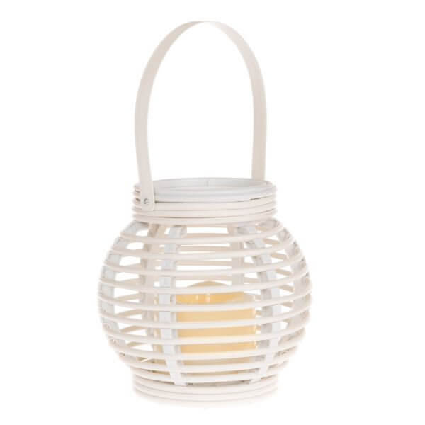 Dakls Lampion LED 13 x 14 x 14 cm (biały)