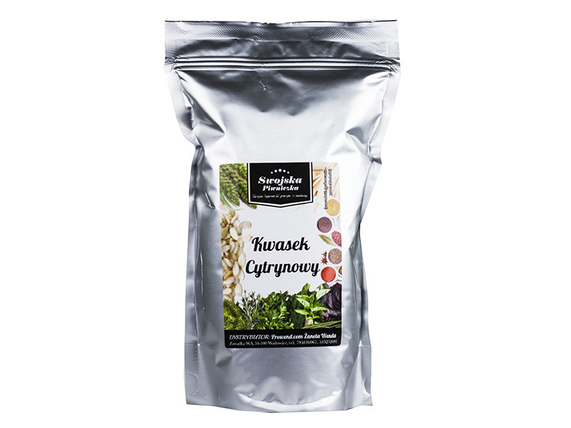 KWAS CYTRYNOWY KWASEK SPOŻYWCZY 1Kg Swojska Piwniczka