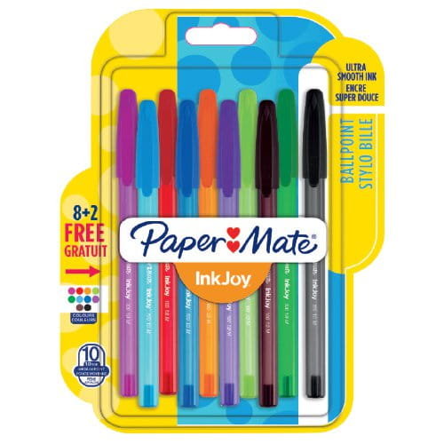 Paper Mate Długopis zamykany InkJoy Mix Kol B/c Op10szt