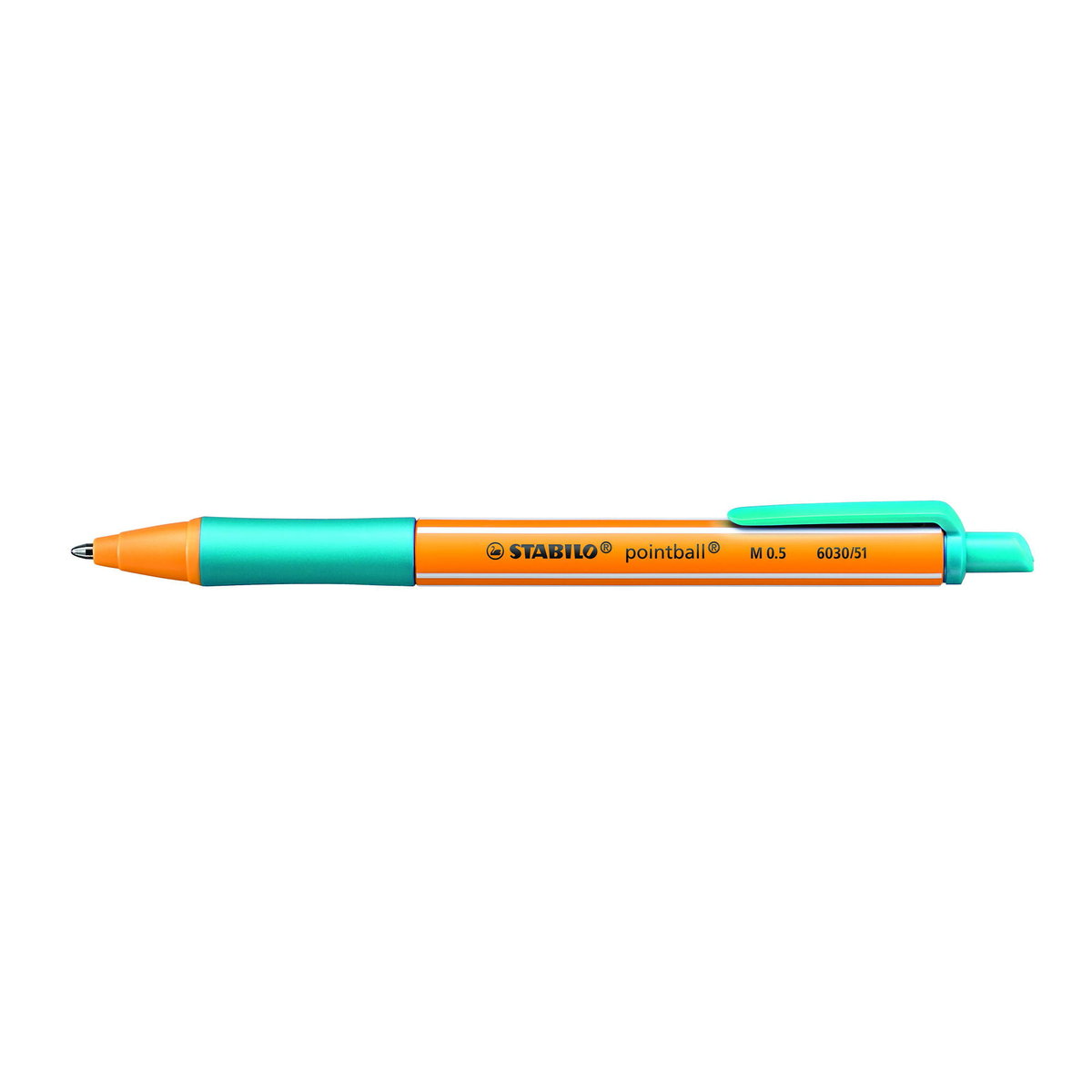 Stabilo SCHWAN Długopis automatyczny 0.5mm turkusowy Pointball