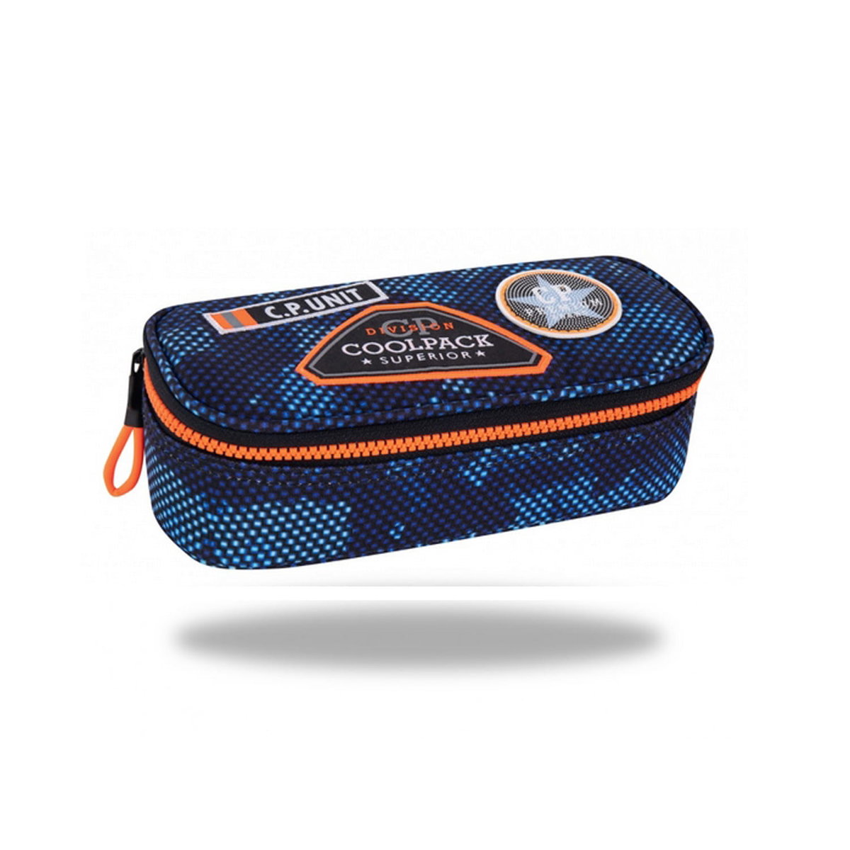 Piórnik owalny Coolpack Campus navy SK
