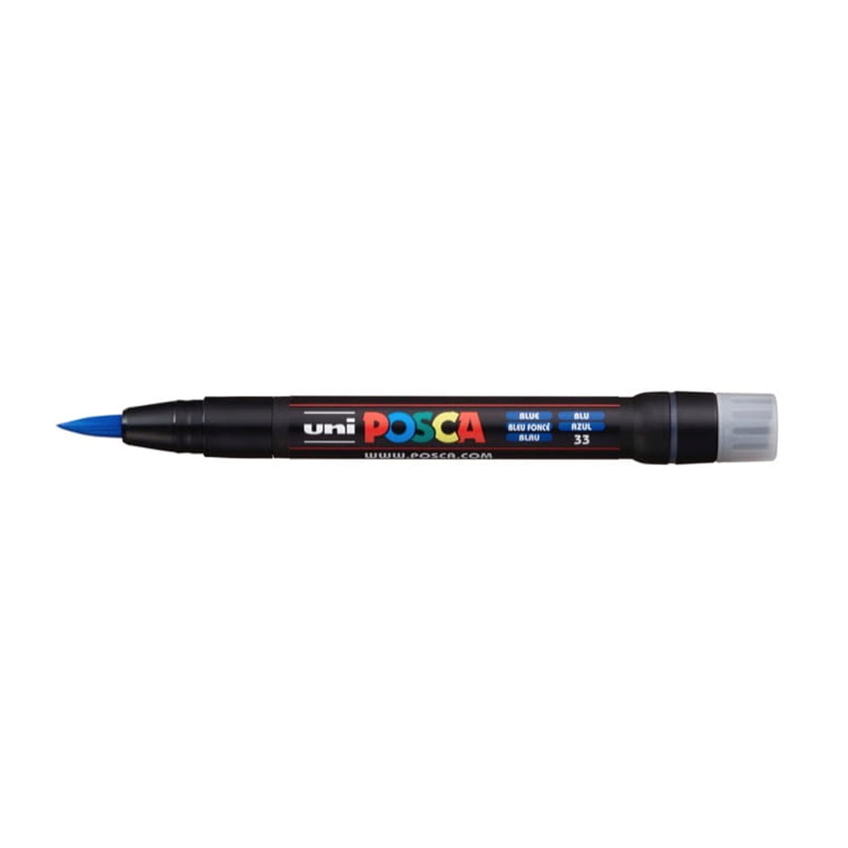 uni-ball Posca Brush PCF-350, niebieski PX146670000