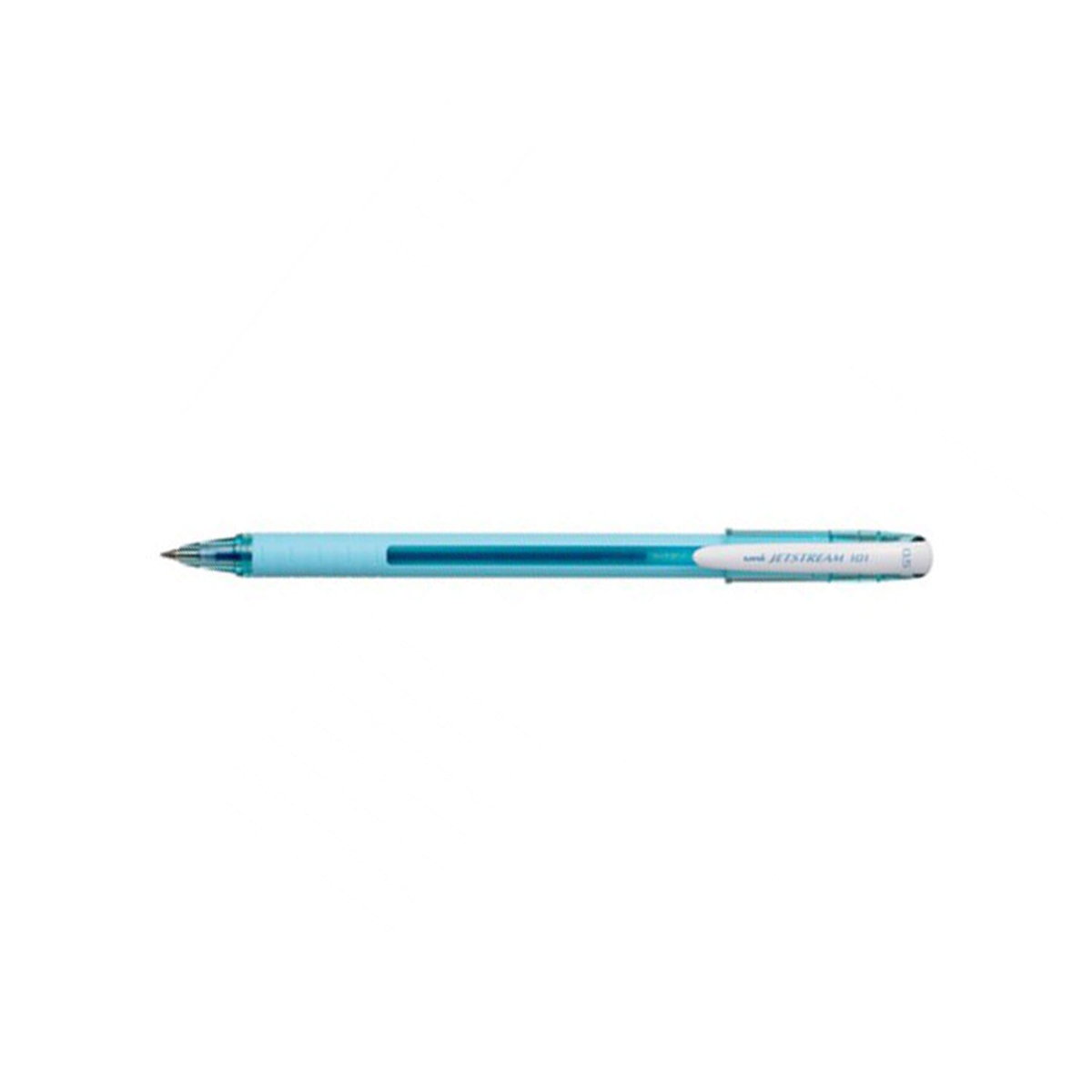 Uni Długopis kulkowy 0.35mm niebieski - obudowa jasnoniebieska SX101