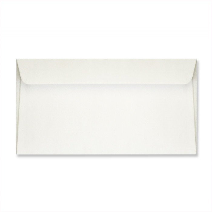 Koperta K40 ozdobna biała (100x190mm) 62751