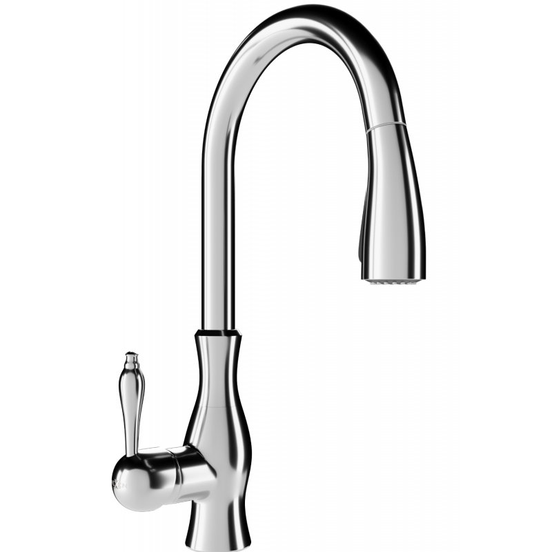 Mexen Savita bateria kuchenna, chrom - 672601-00