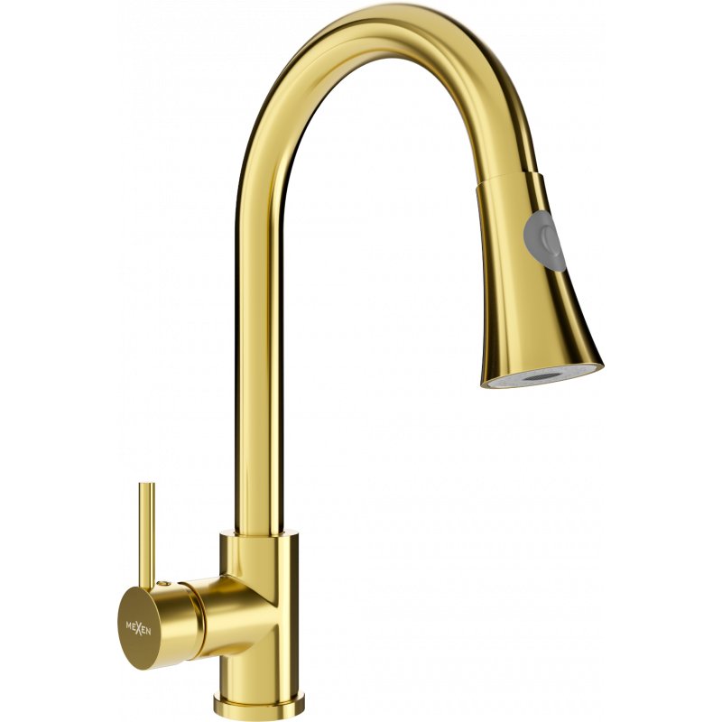 Mexen Elia bateria kuchenna, złota - 670101-50