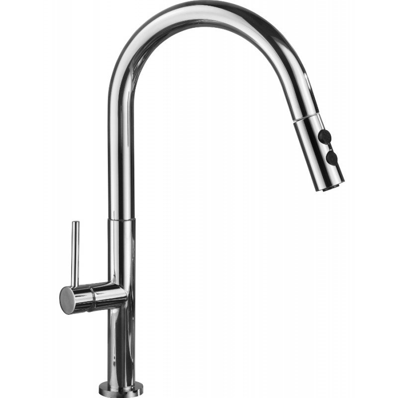 Mexen Ava bateria kuchenna, chrom - 672800-00