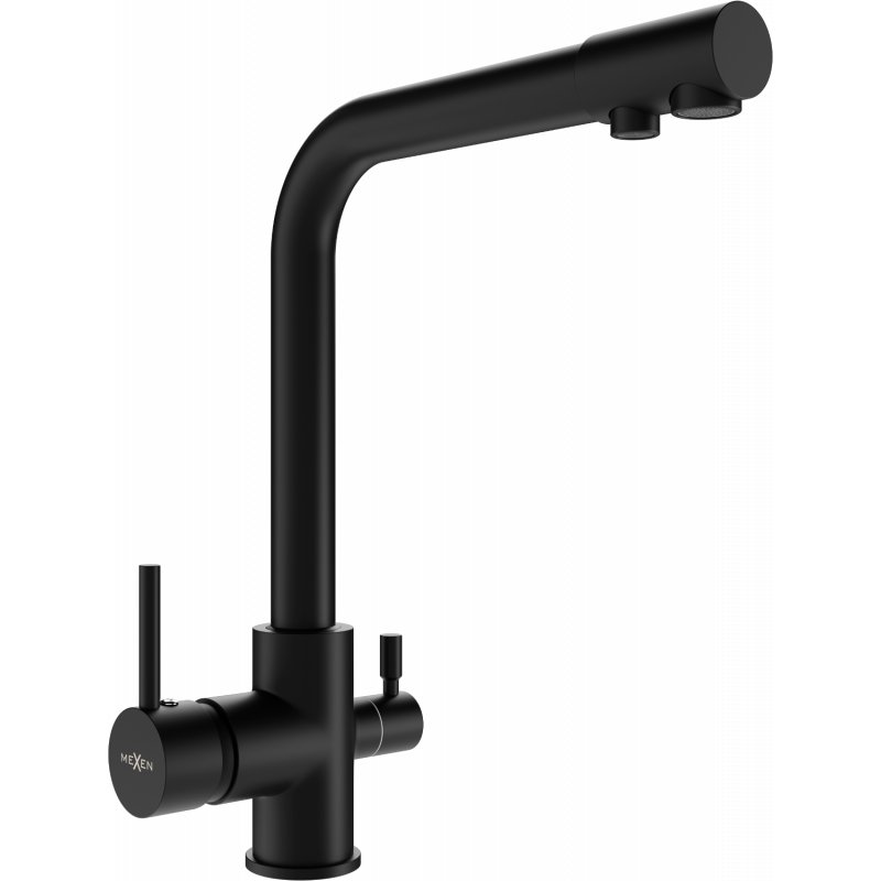 Mexen Duero bateria kuchenna, czarna - 671600-70