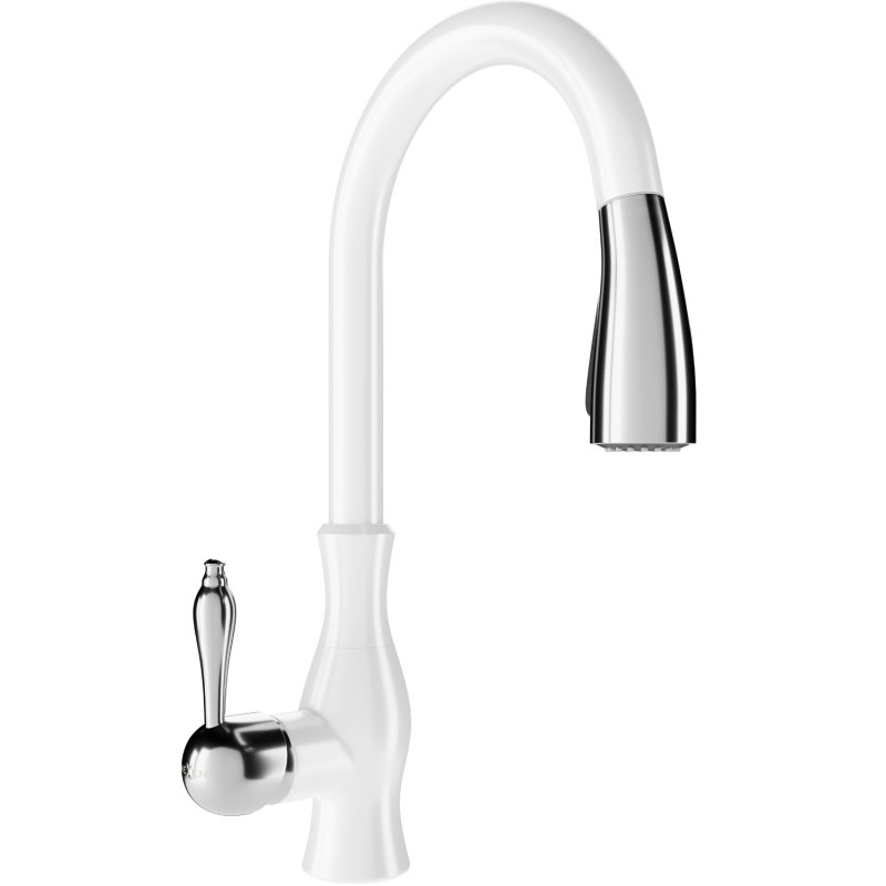 Mexen Savita bateria kuchenna, biała - 672601-20