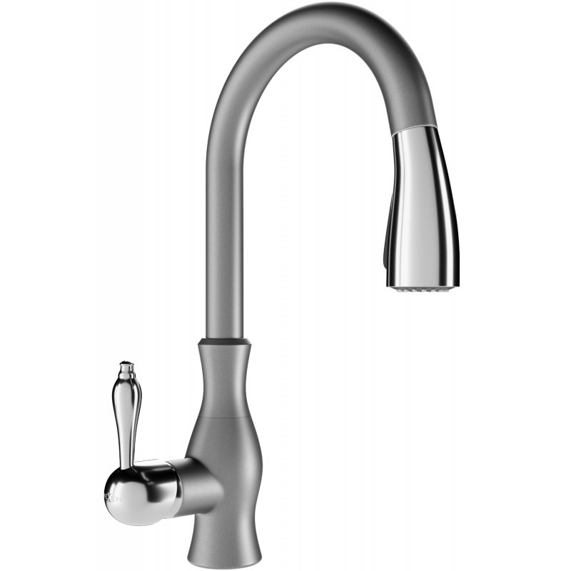 Mexen Savita bateria kuchenna, szara - 672601-61