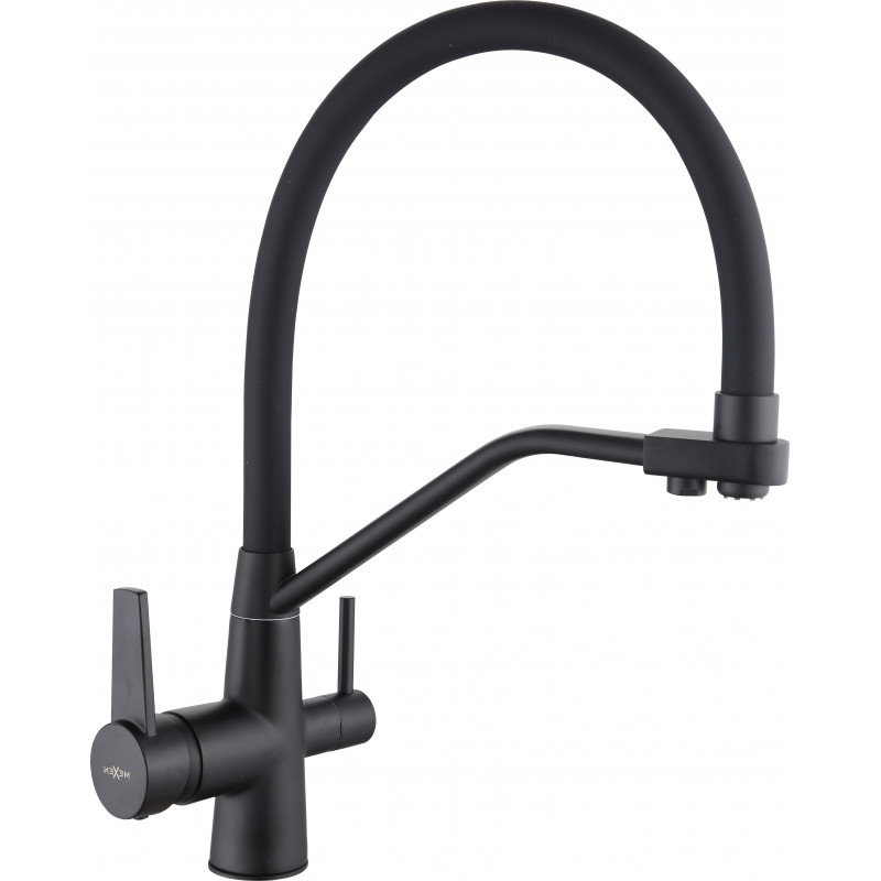 Mexen Duo bateria kuchenna czarna - 671701-70