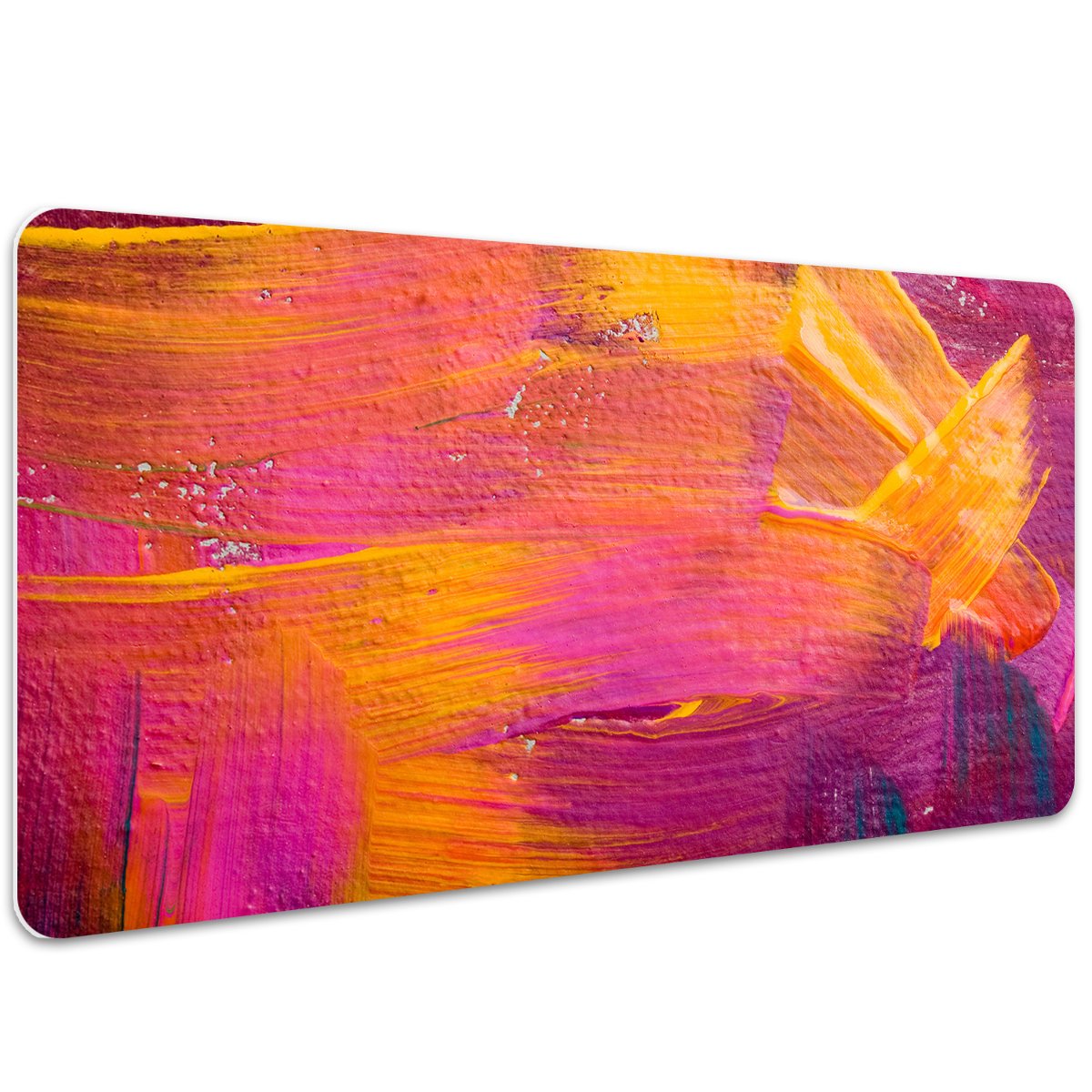Mata ochronna na biurko Farba na płótnie 100x50 cm, Dywanomat