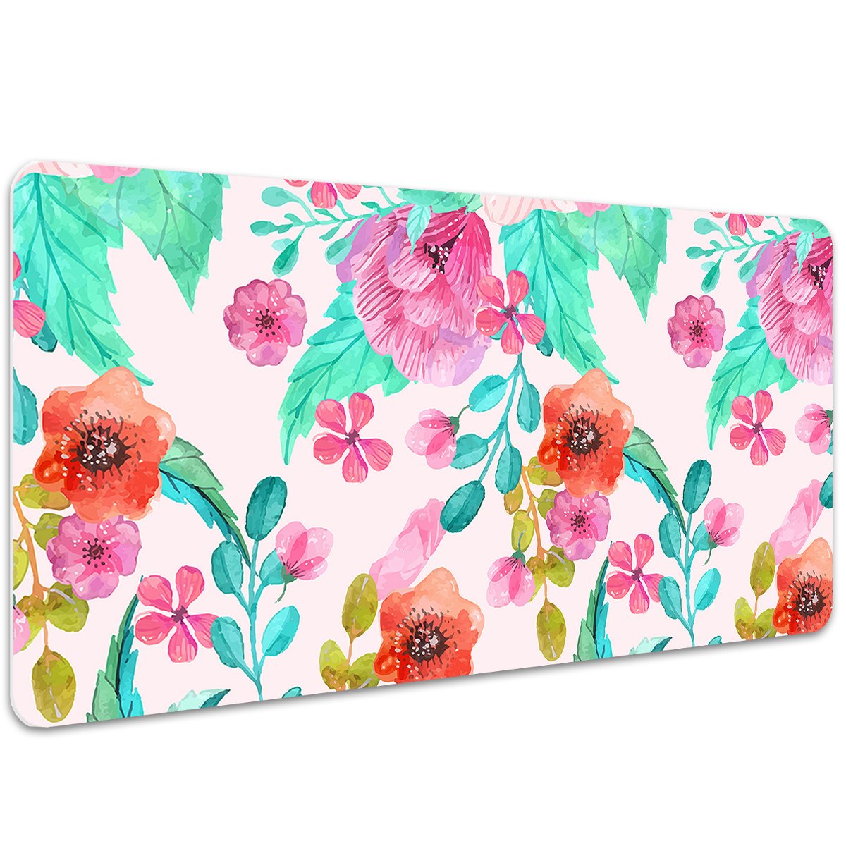 Podkładka mata ochrona biurka Piękna flora 100x50cm, Dywanomat