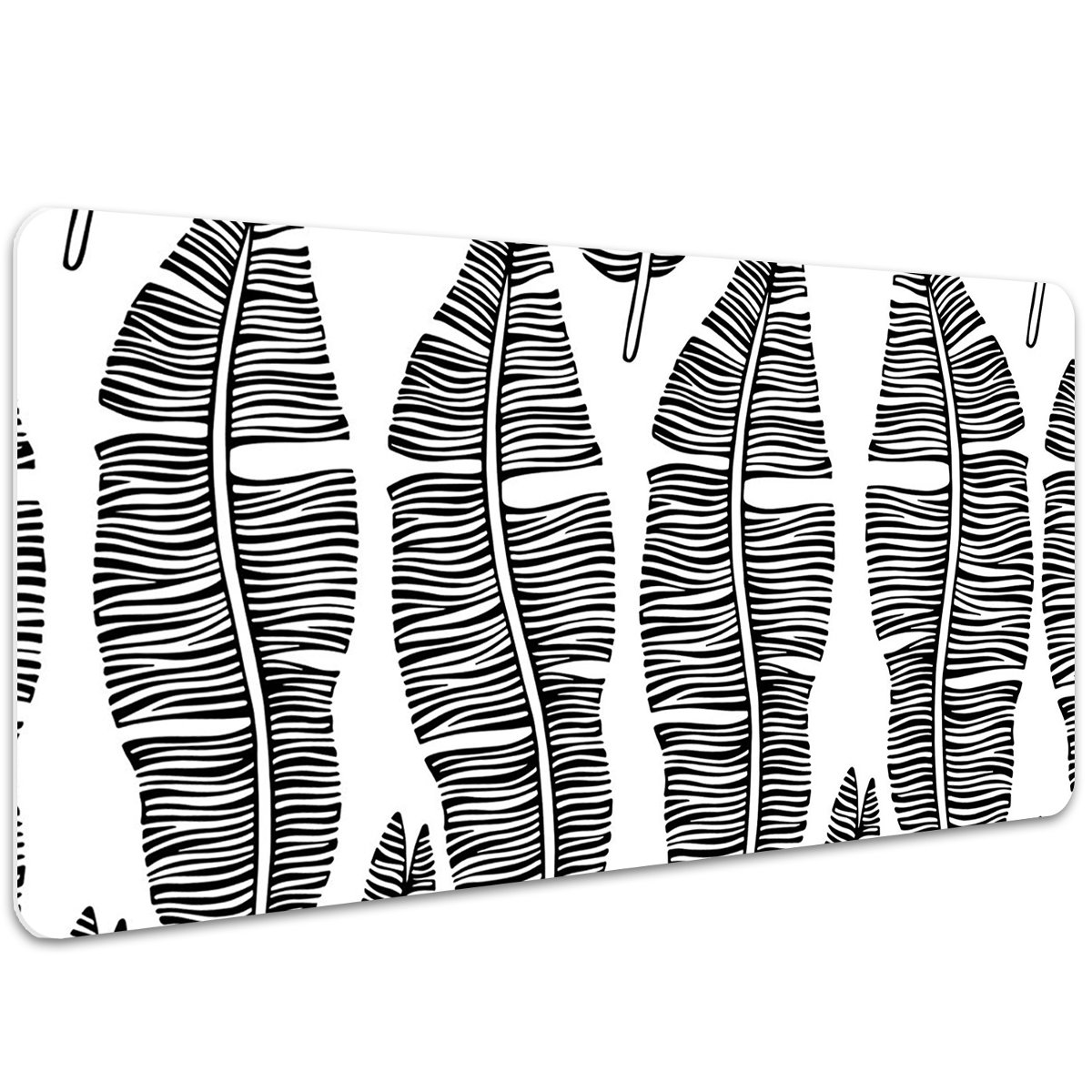 Mata ochronna z nadrukiem Wzór w liście 100x50 cm, Dywanomat