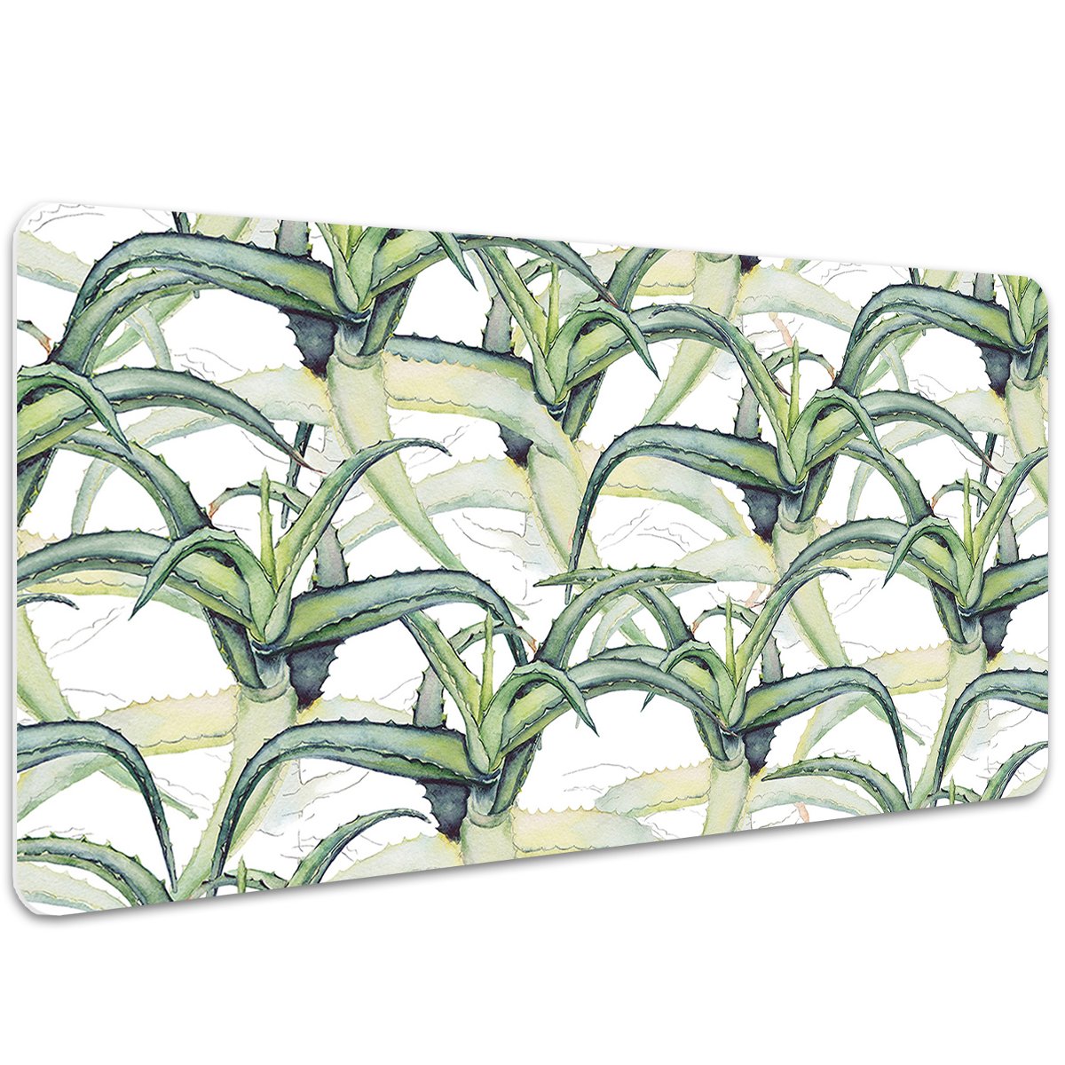 Ochronna podkładka na biurko Obraz Aloes 100x50 cm, Dywanomat