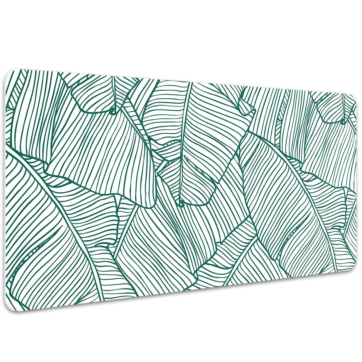 Podkładka mata ochrona biurka Wodne Liście 100x50cm, Dywanomat
