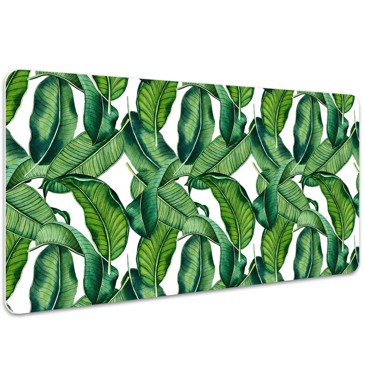 Duża podkładka na biurko Botaniczne liście 100x50cm, Dywanomat