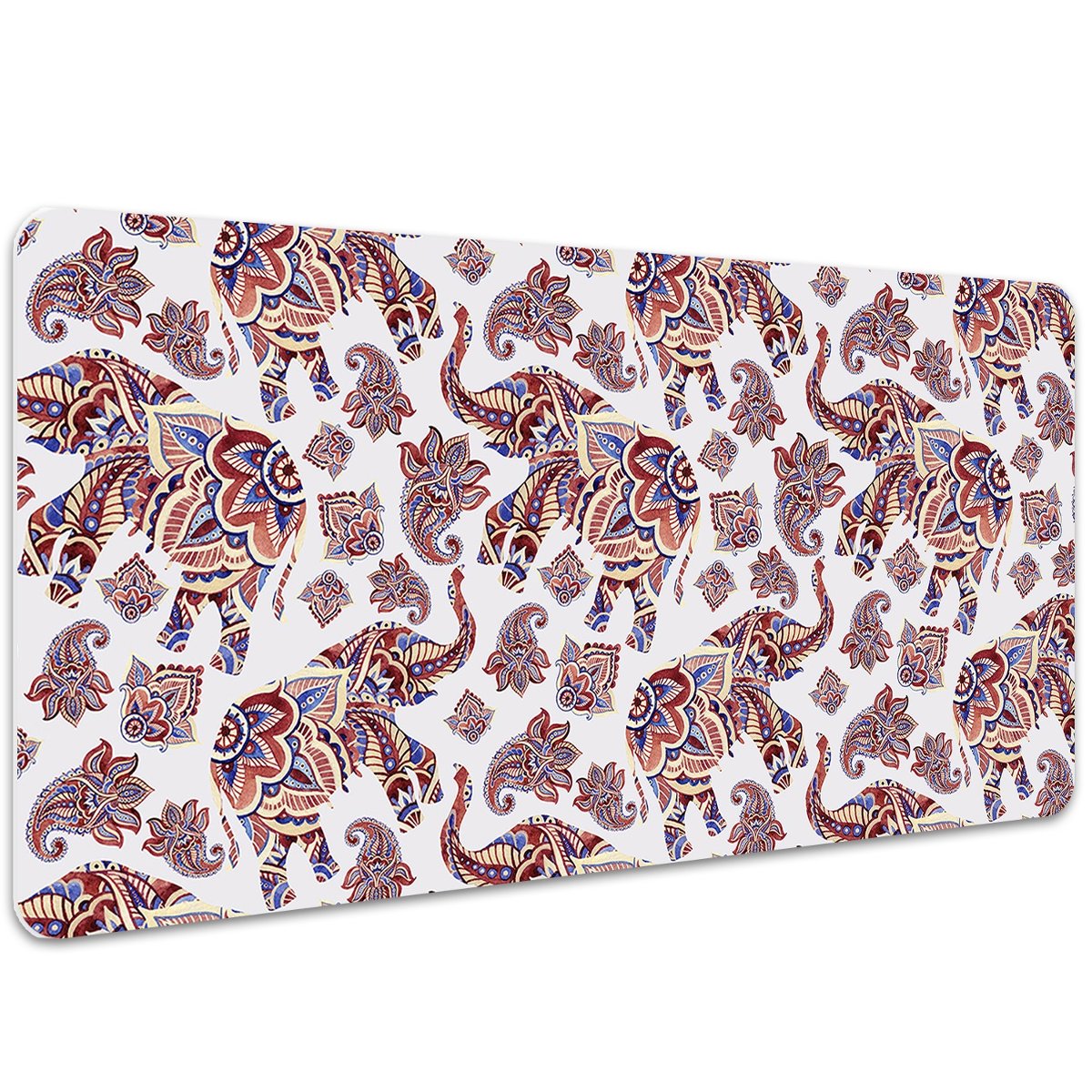 Podkładka mata ochrona biurka Paisley Słoń 100x50cm, Dywanomat
