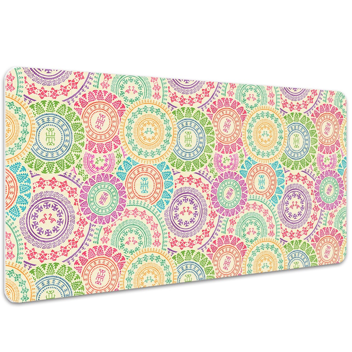 Podkładka mata ochrona biurka Kolisty wzór 100x50cm, Dywanomat