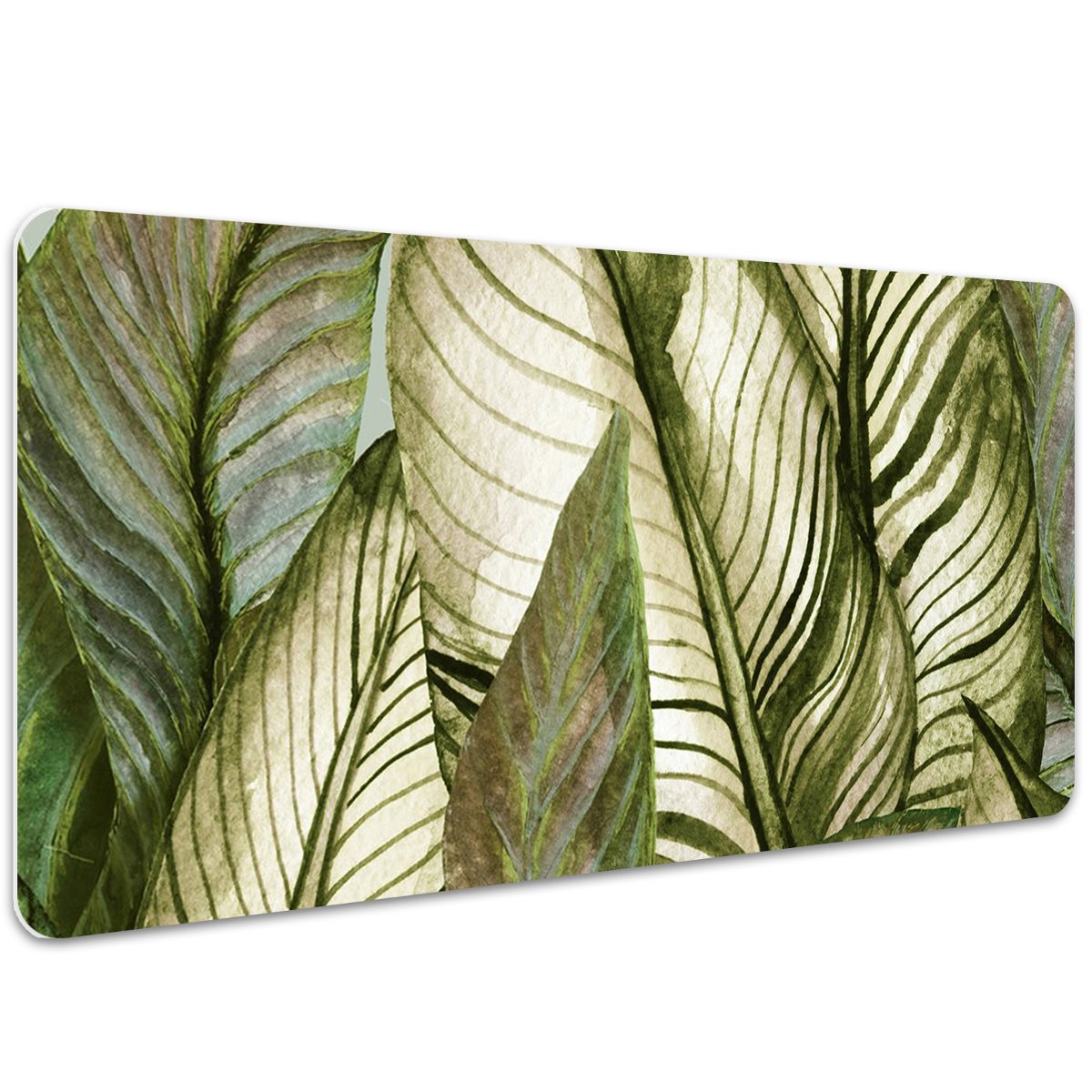 Podkładka pod mysz i klawiaturę Monstera 100x50 cm, Dywanomat