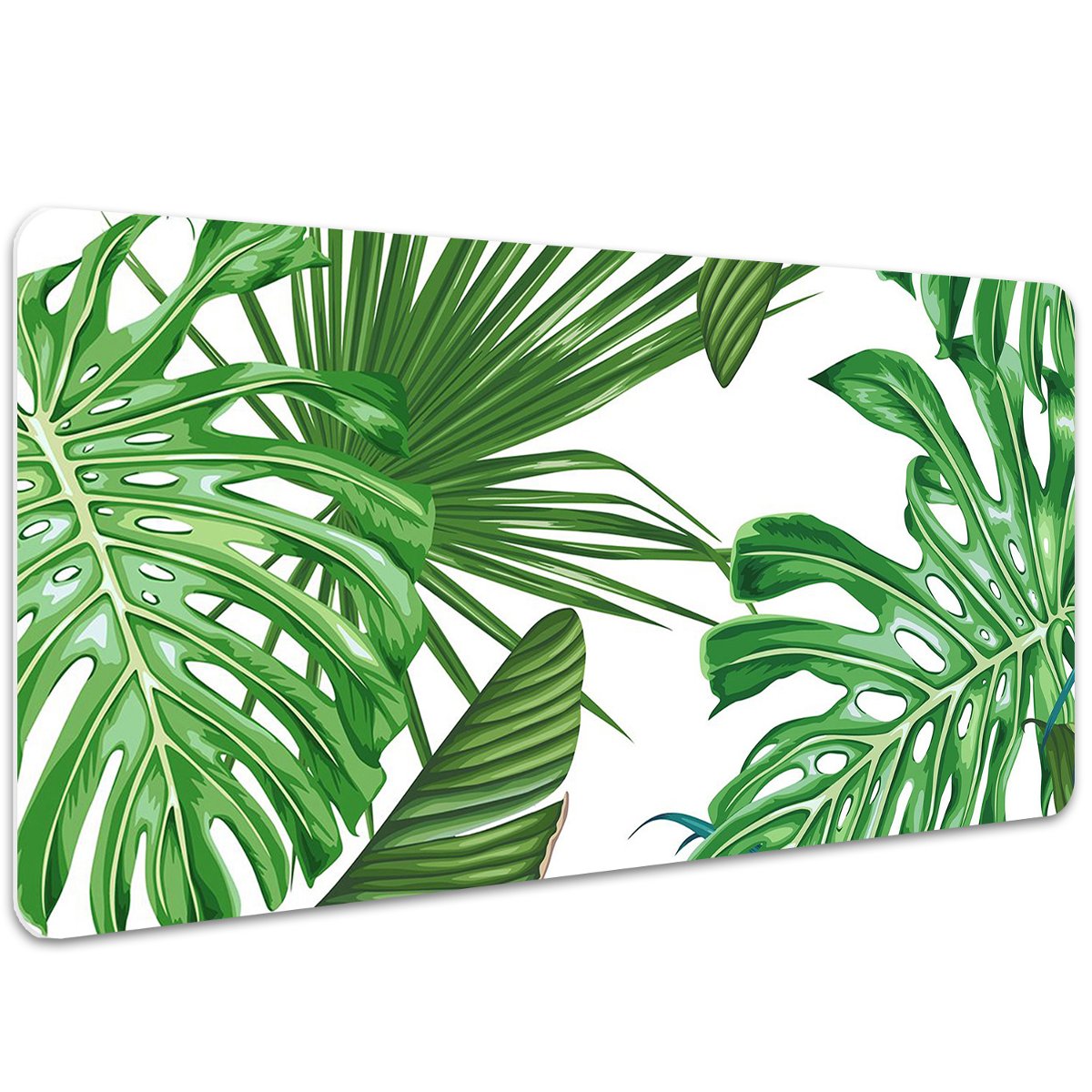 Podkładka pod mysz i klawiaturę Monstera 100x50 cm, Dywanomat