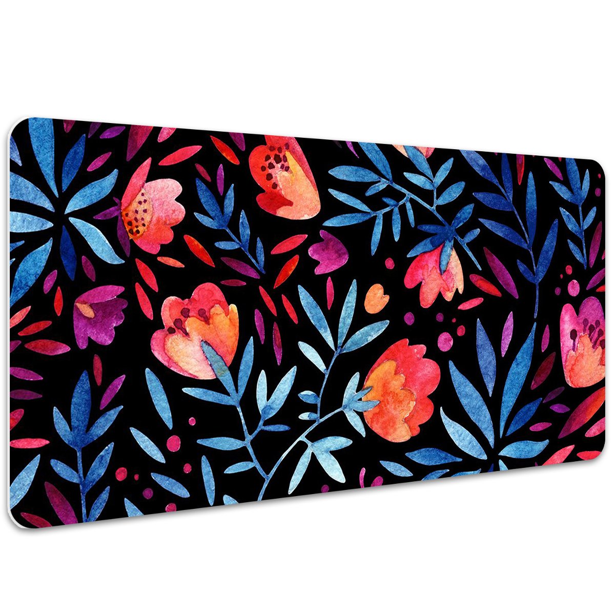 Mata ochronna z nadrukiem Kwiatowy wzór 100x50 cm, Dywanomat