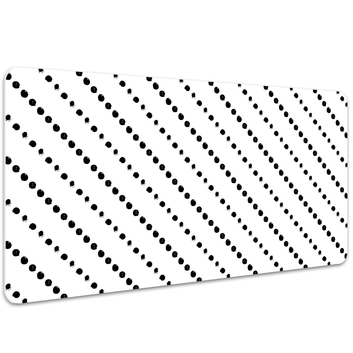 Mata ochronna na biurko Kropki geometria 100x50 cm, Dywanomat