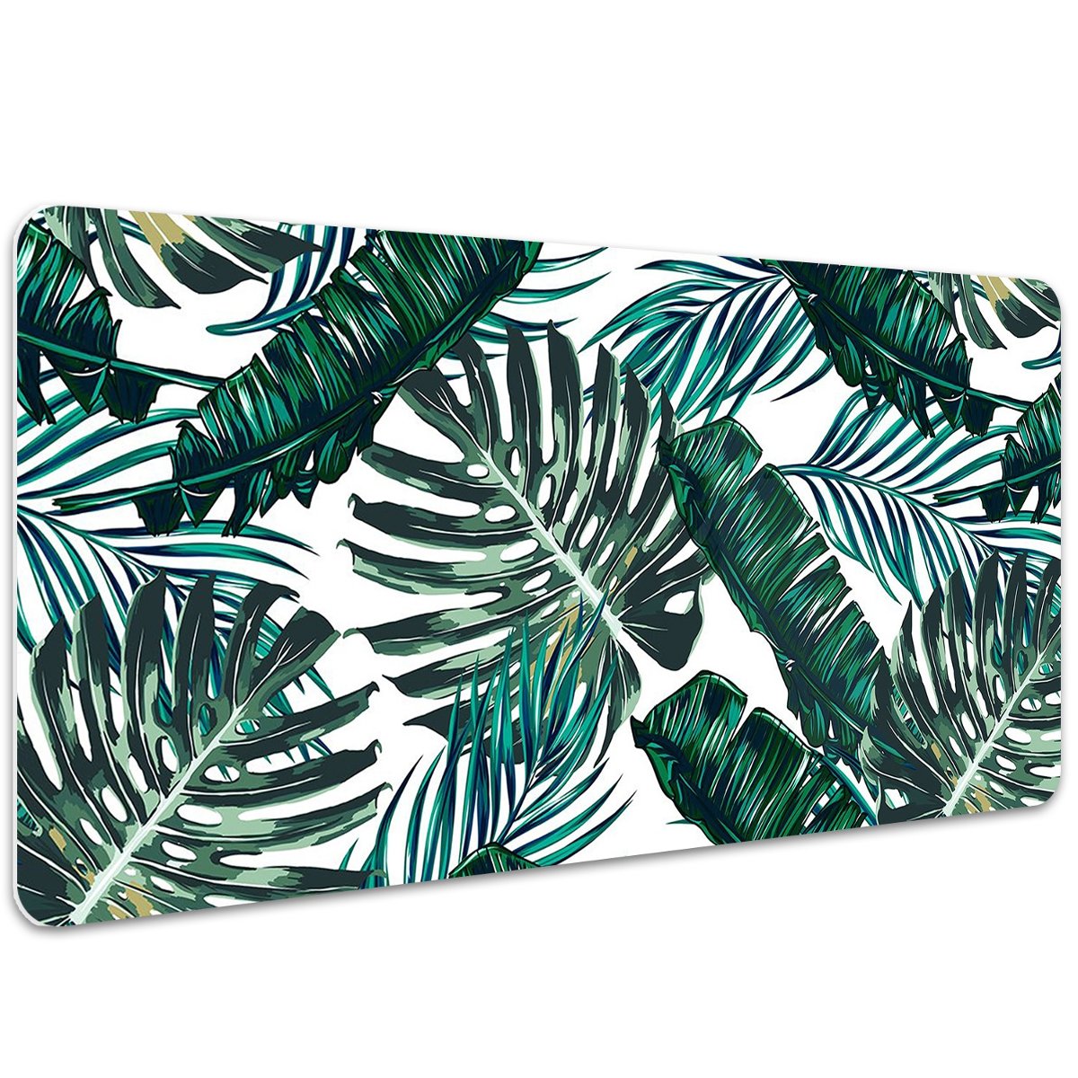 Podkładka pod mysz i klawiaturę Monstera 100x50 cm, Dywanomat