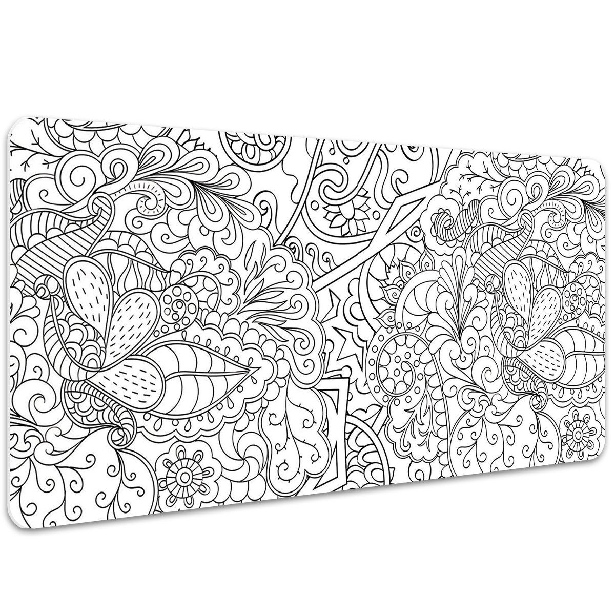 Duża podkładka na biurko Abstrakcyjny wzór 100x50cm, Dywanomat