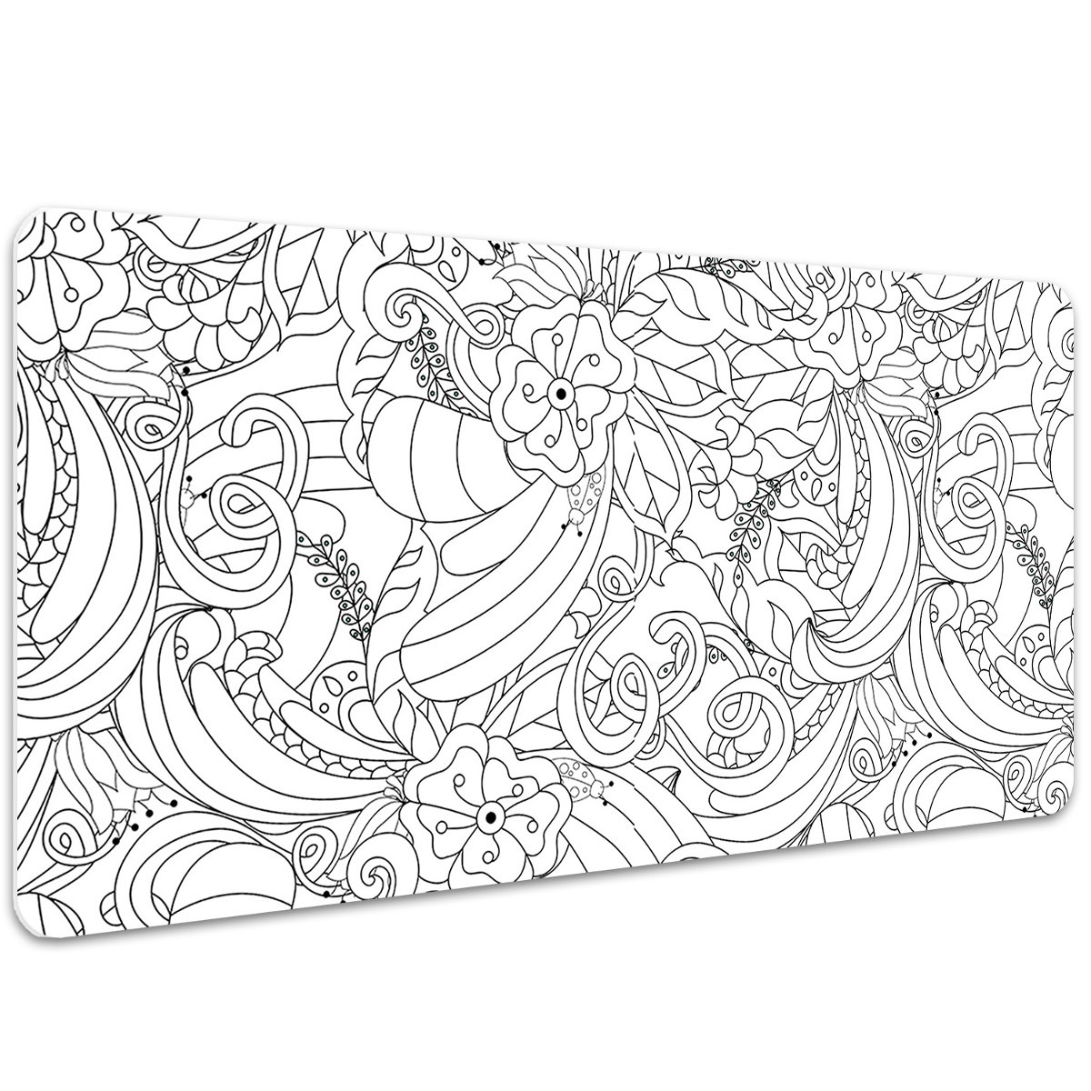 Ochronna podkładka na biurko Doodle wzór 100x50 cm, Dywanomat