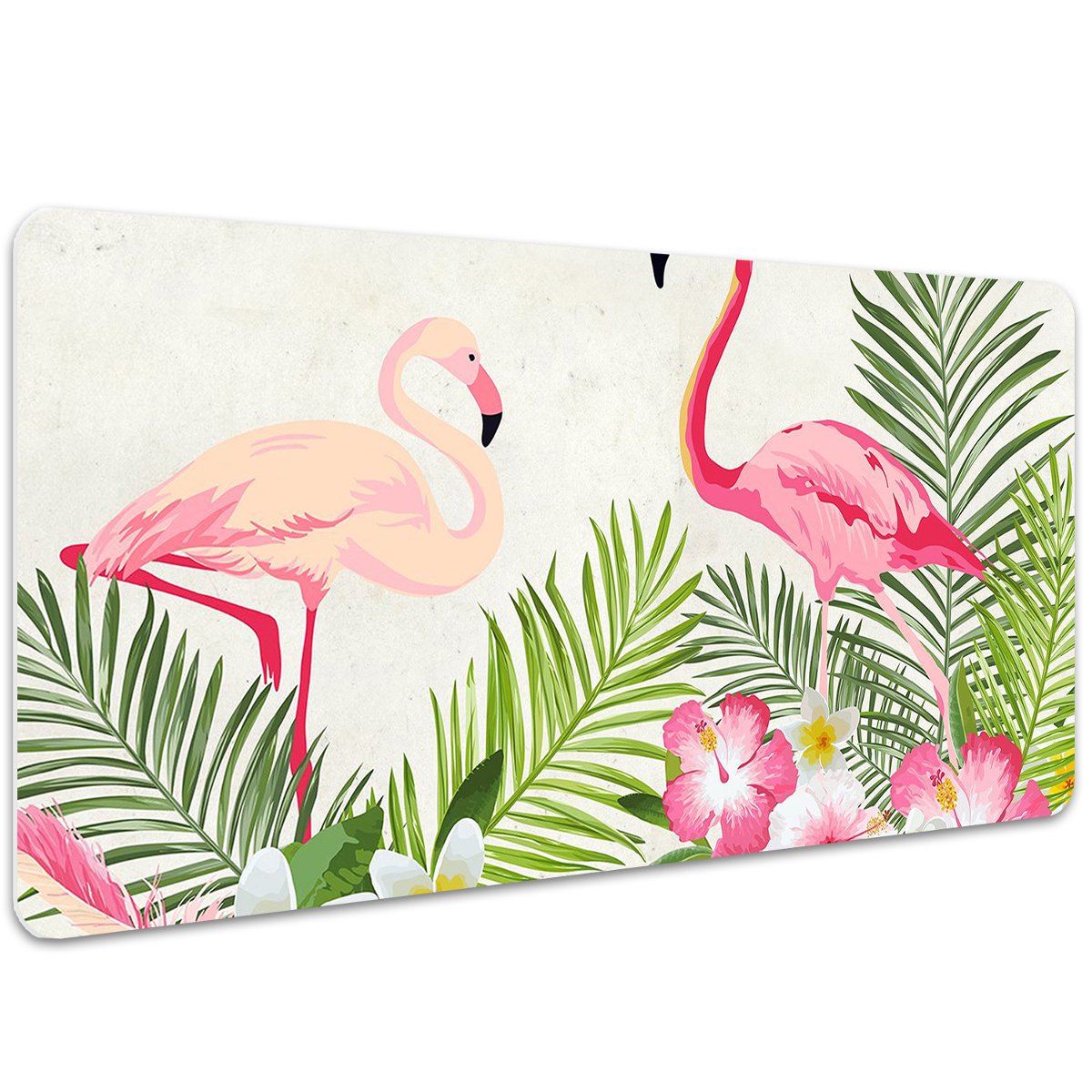 Podkładka mata ochrona biurka Dwa flamingi 100x50cm, Dywanomat
