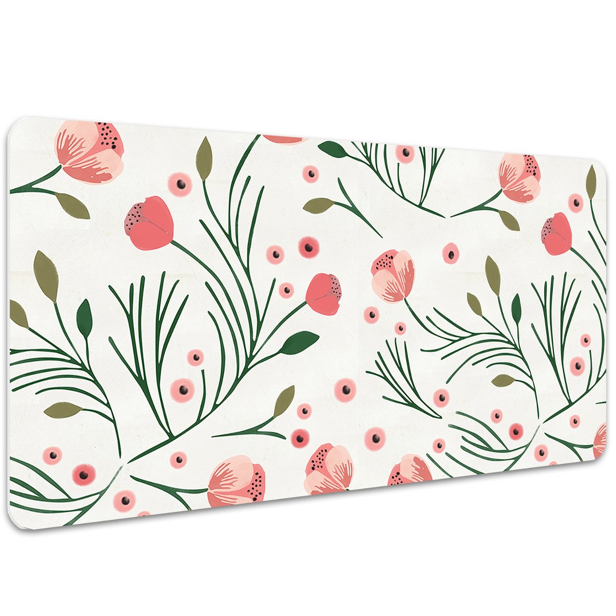 Podkładka mata ochrona biurka Vintage maki 100x50cm, Dywanomat