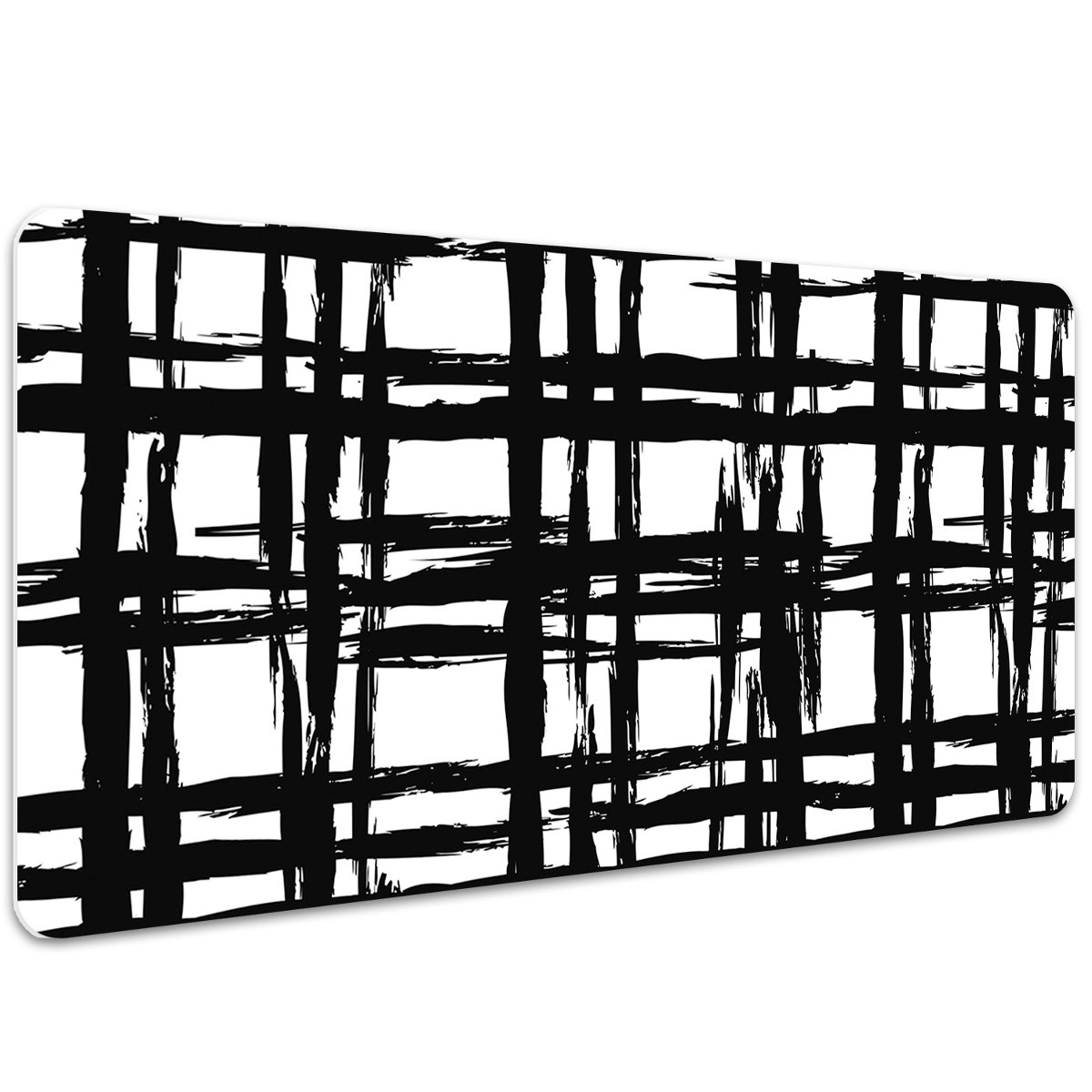 Podkładka mata ochrona biurka Wzór w kratę 100x50cm, Dywanomat