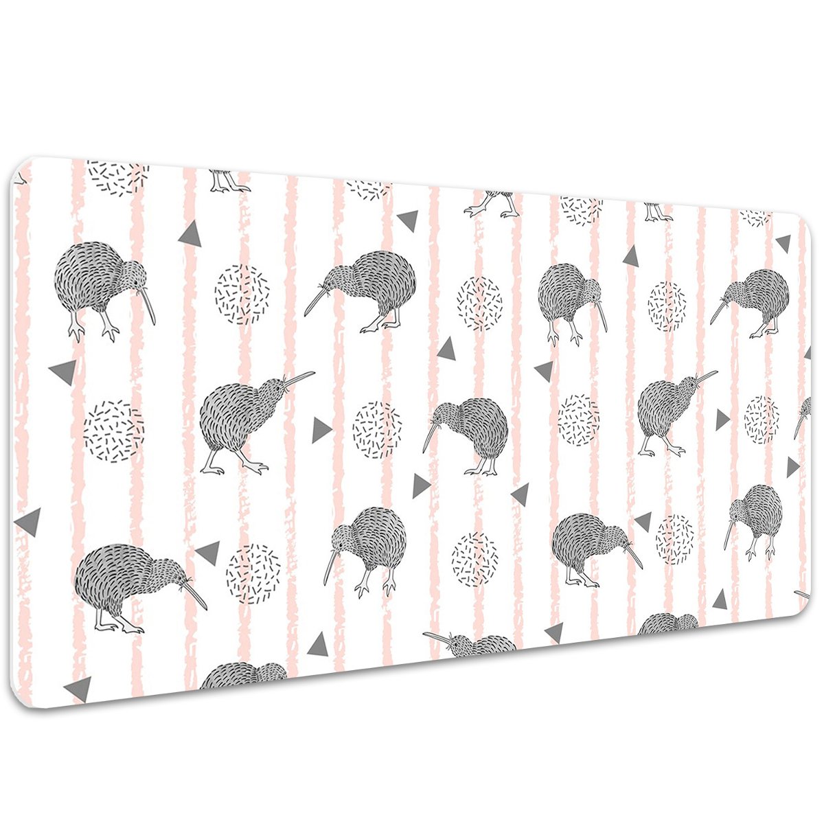 Ochronna mata na biurko Wzór ptaki kiwi 100x50 cm, Dywanomat