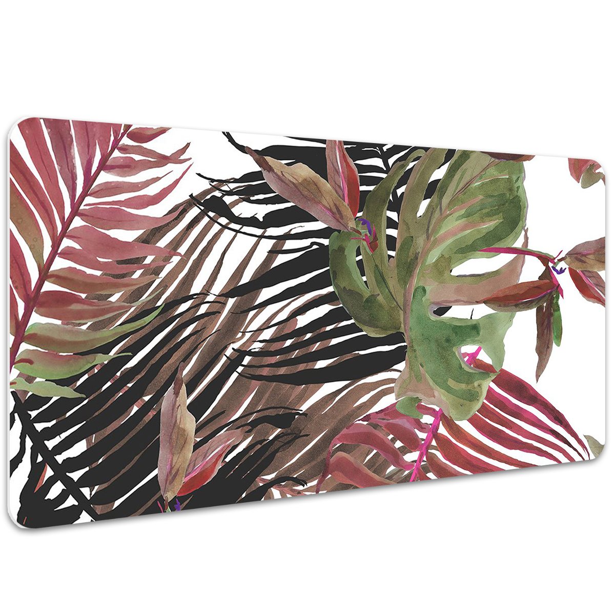 Podkładka pod mysz i klawiaturę Monstera 100x50 cm, Dywanomat