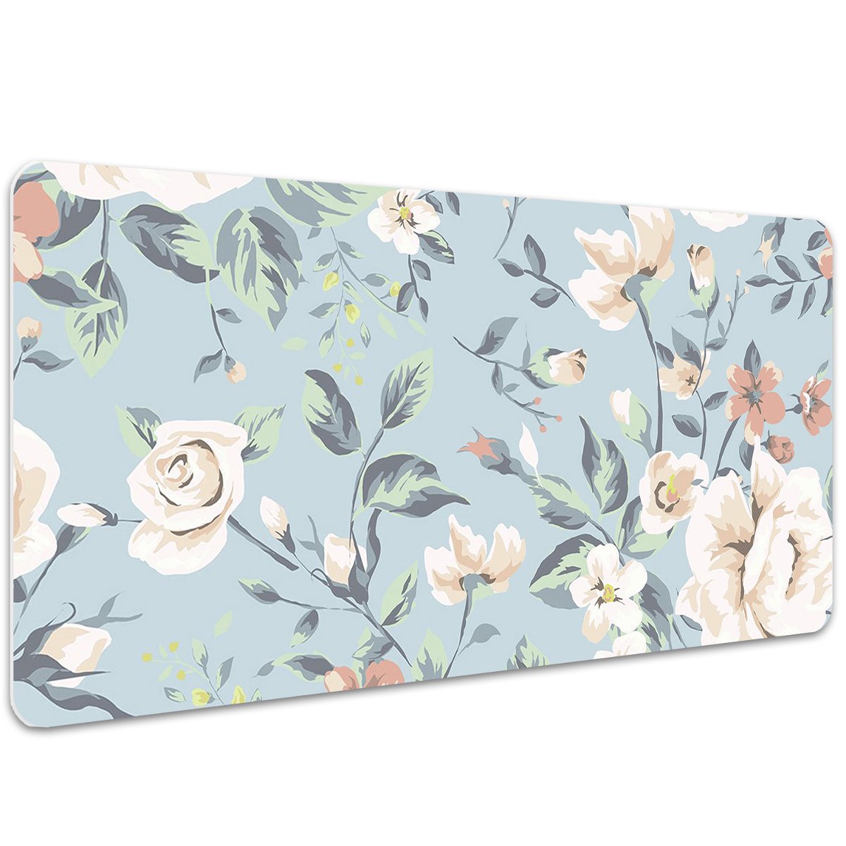 Mata ochronna na blat Kwiaty styl vintage 100x50 cm, Dywanomat