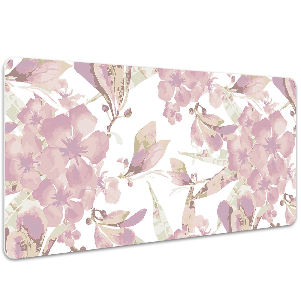 Podkładka na biurko Hibiskus blady róż 100x50 cm, Dywanomat