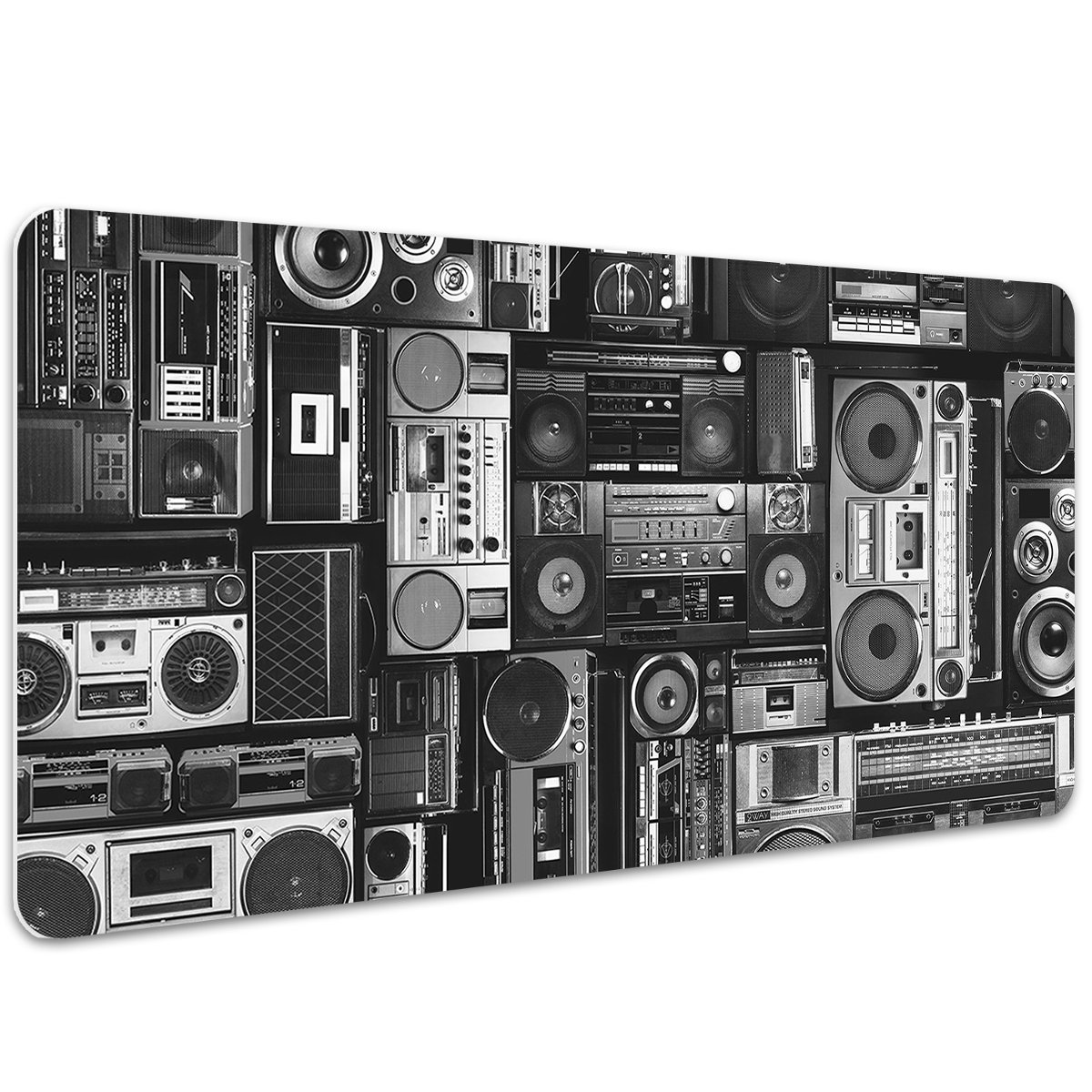 Podkładka na biurko Old school boombox 100x50 cm, Dywanomat
