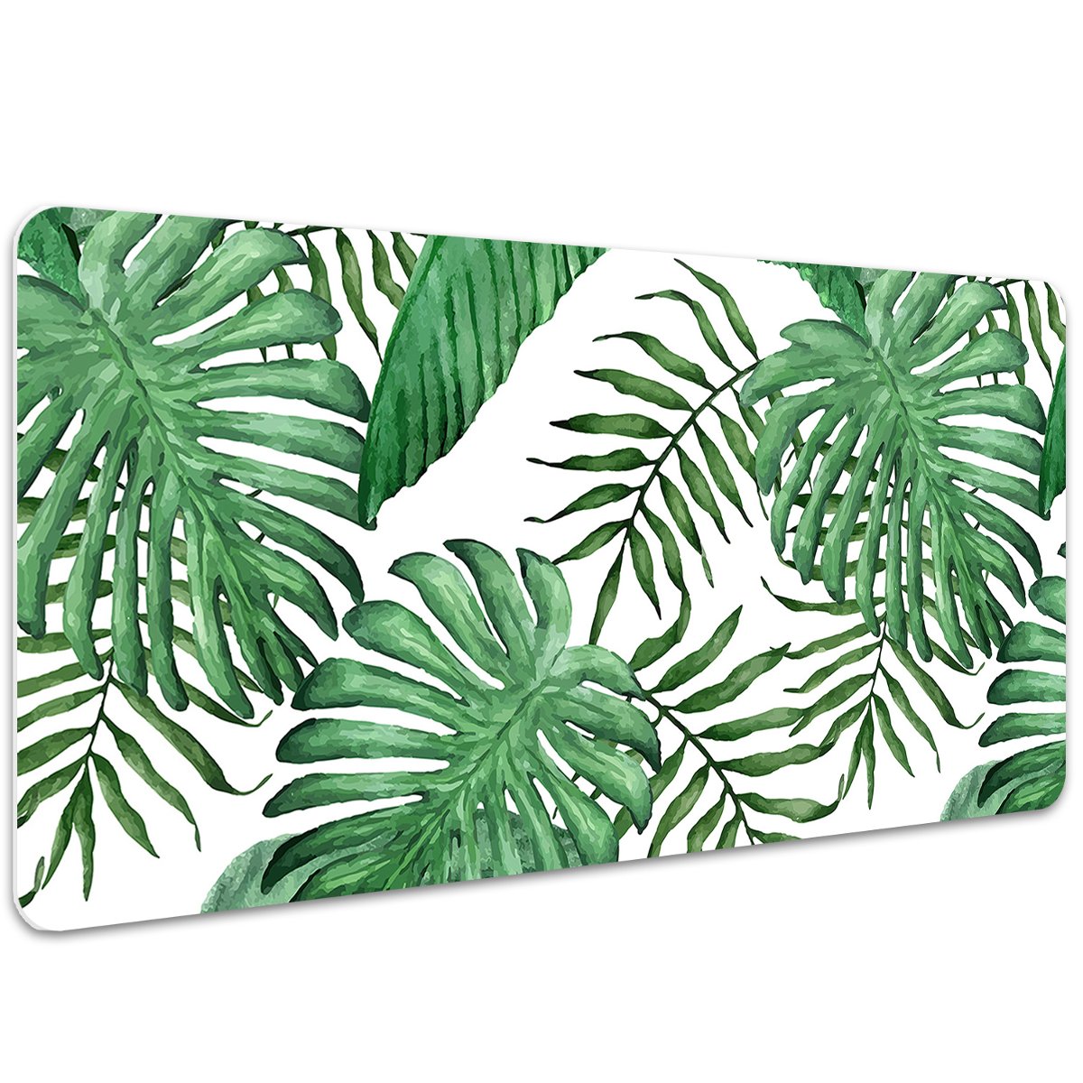 Ochronna podkładka na biurko Liście Palm 100x50 cm, Dywanomat